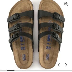 Birkenstock Dark Sandals with Buckles
